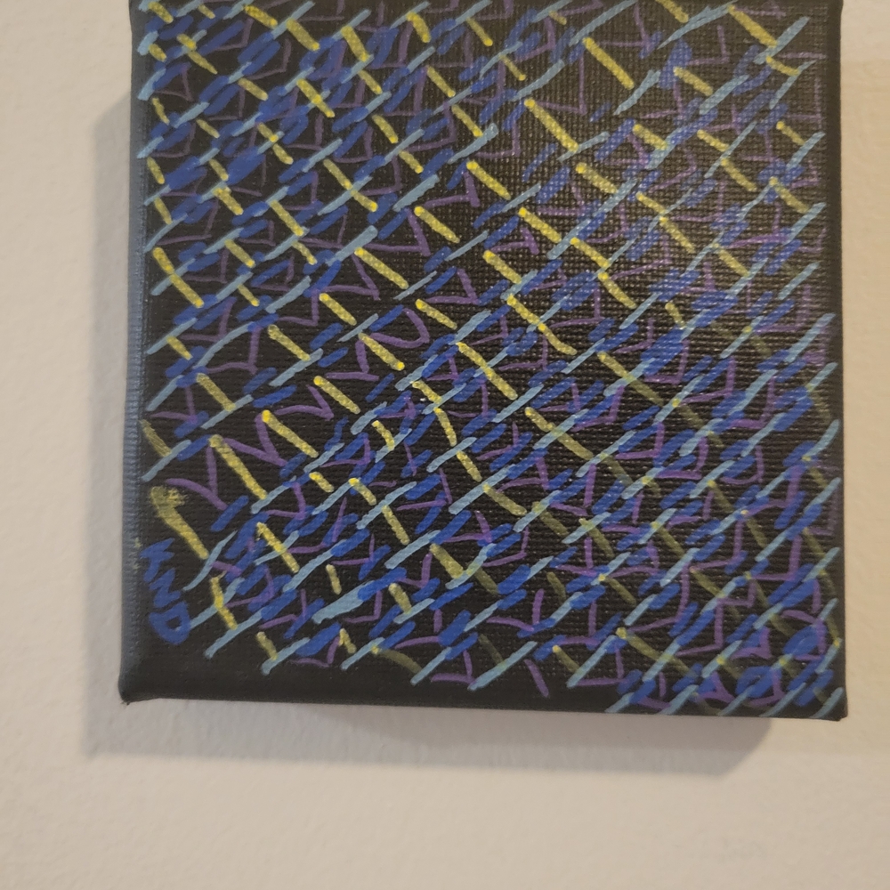 Abstract Geometric Canvas Art